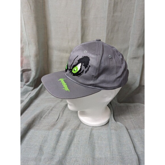 VINTAGE 1995 Youth Goosebumps Spooky Eyes Hat Cap Snap Back 90s - Picture 2 of 10